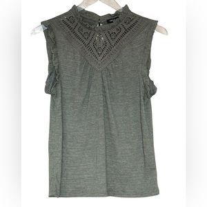Cable & Gauge Knit Top in Dry Oregano